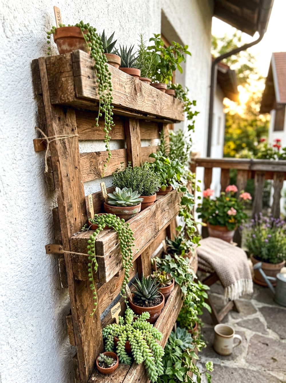 Pallet Vertical Garden