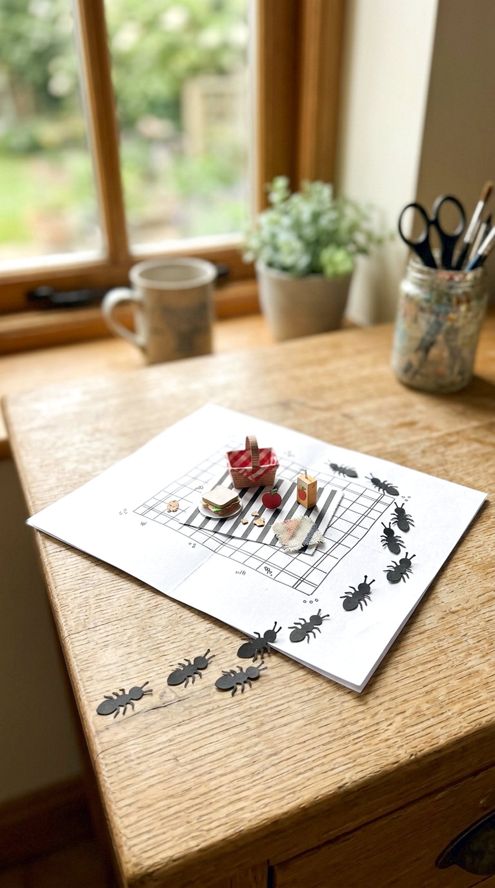 Paper Ant Trail Craft