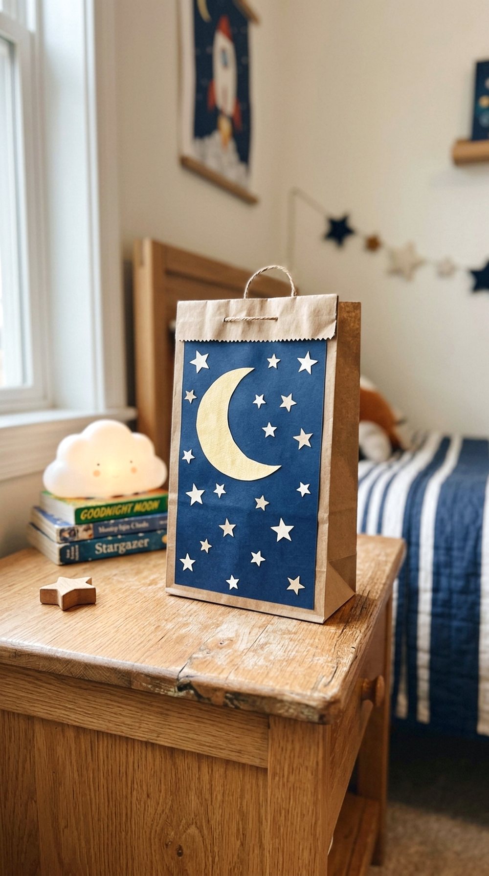 Paper Bag Night Sky