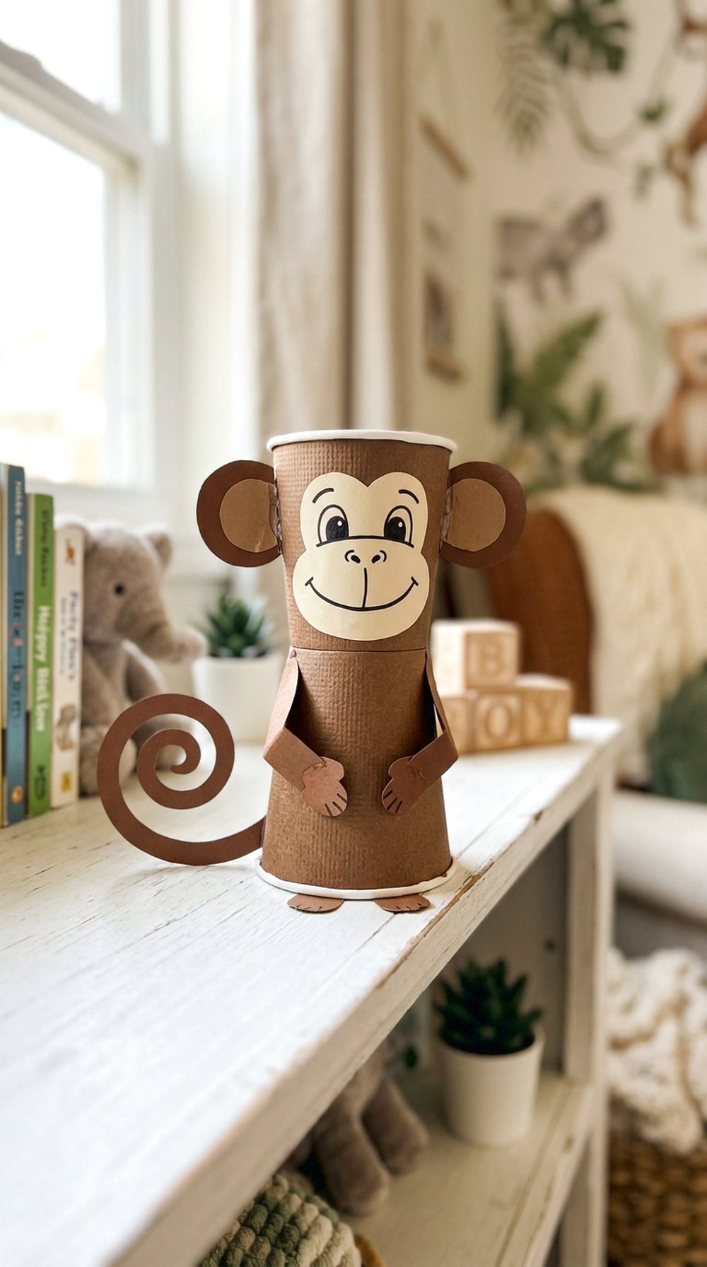 Paper Cup Monkey