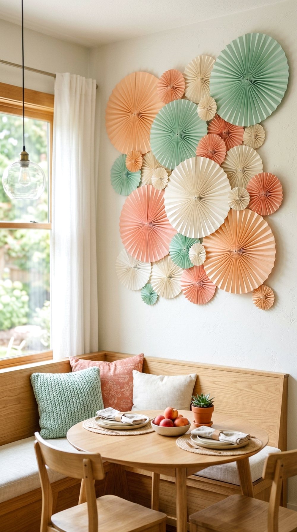Paper Fan Wall Decor