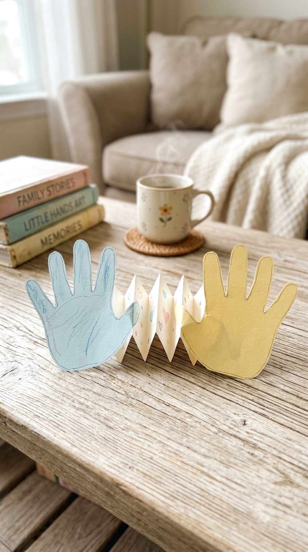 Paper Handprint Hug