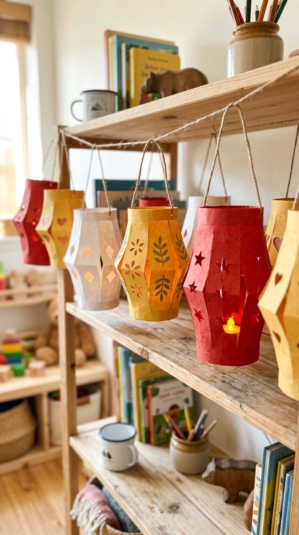 Paper Lantern Camp Decor