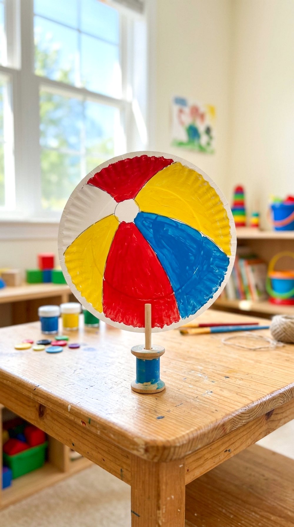 Paper Plate Beach Ball
