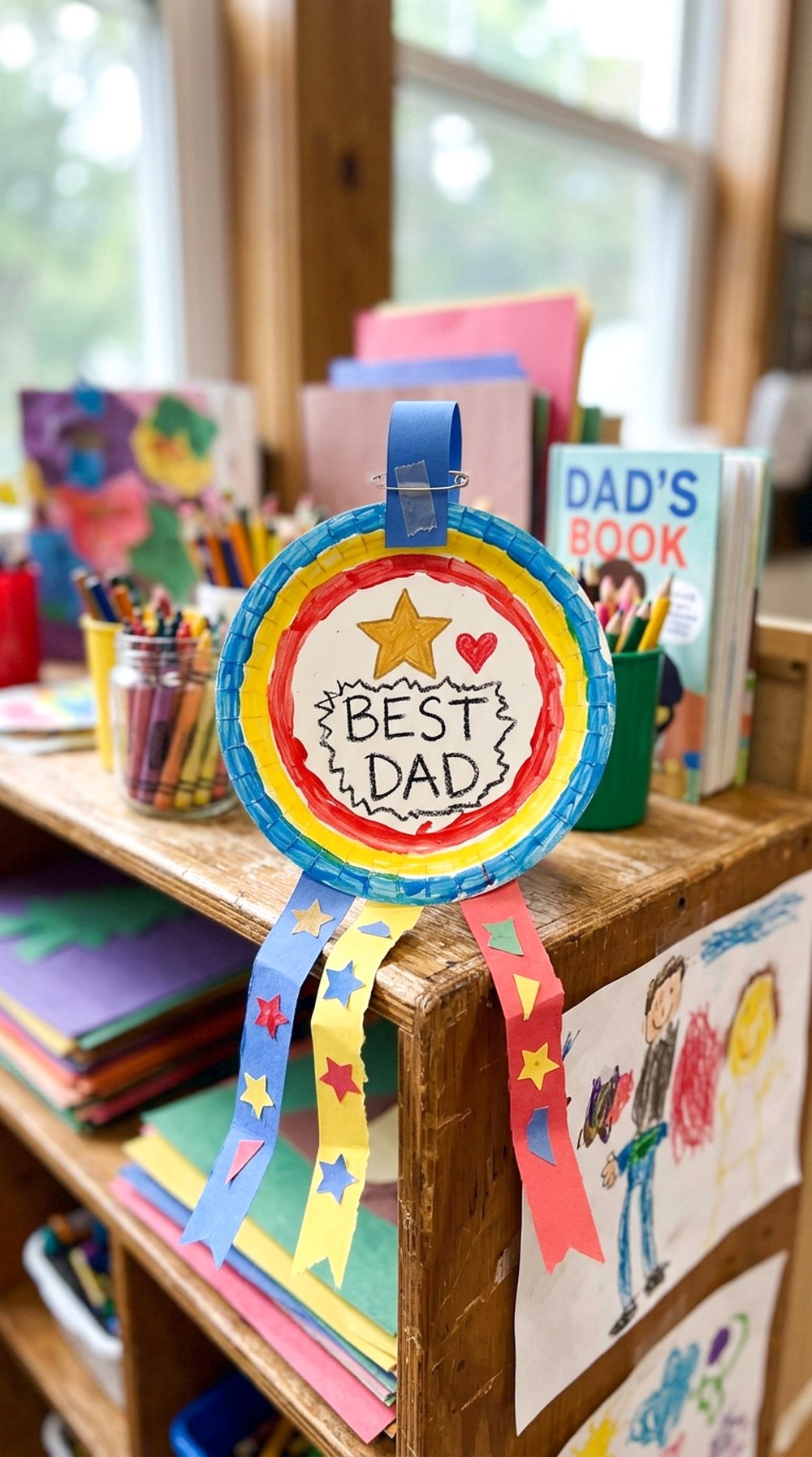 Paper Plate Dad Award