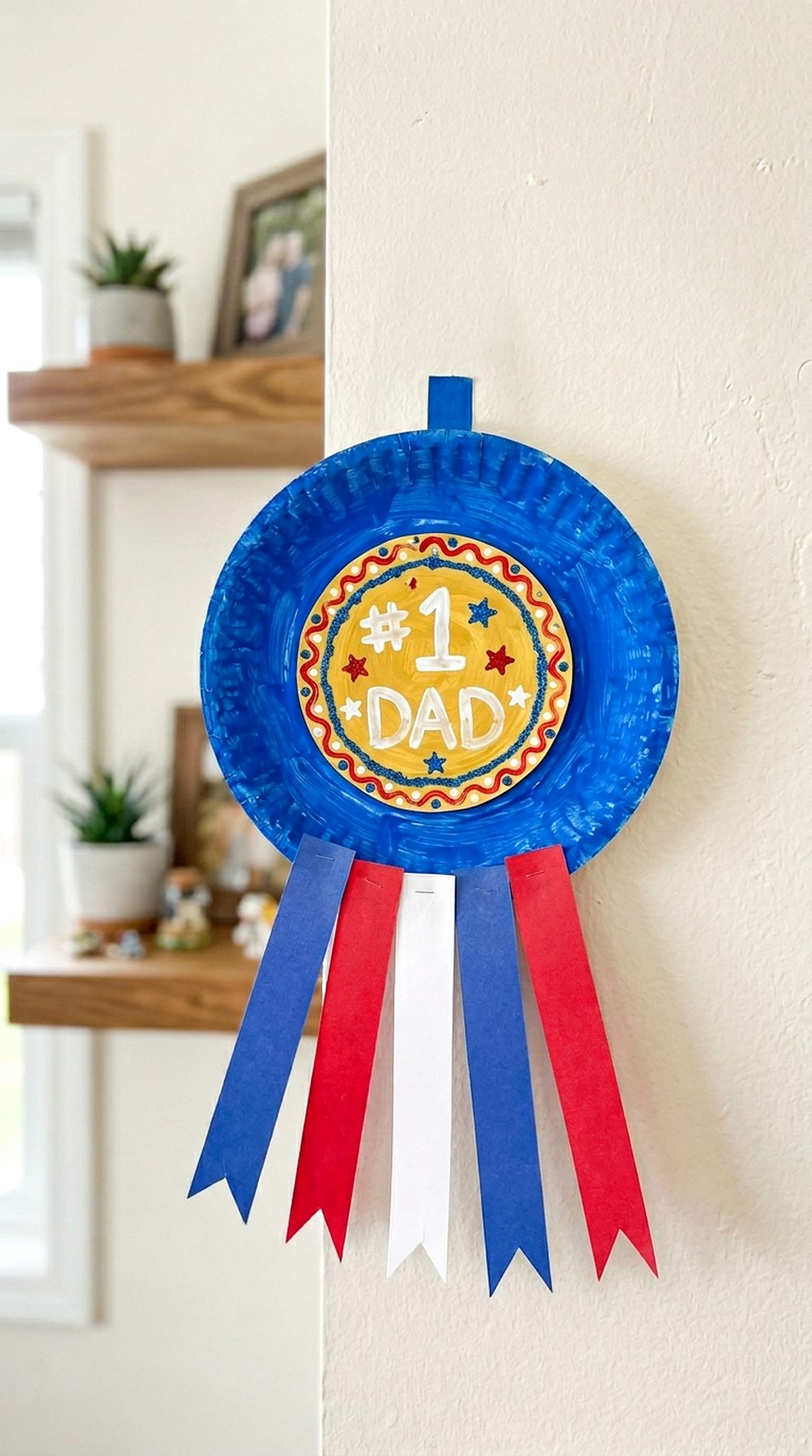 Paper Plate Dad Award