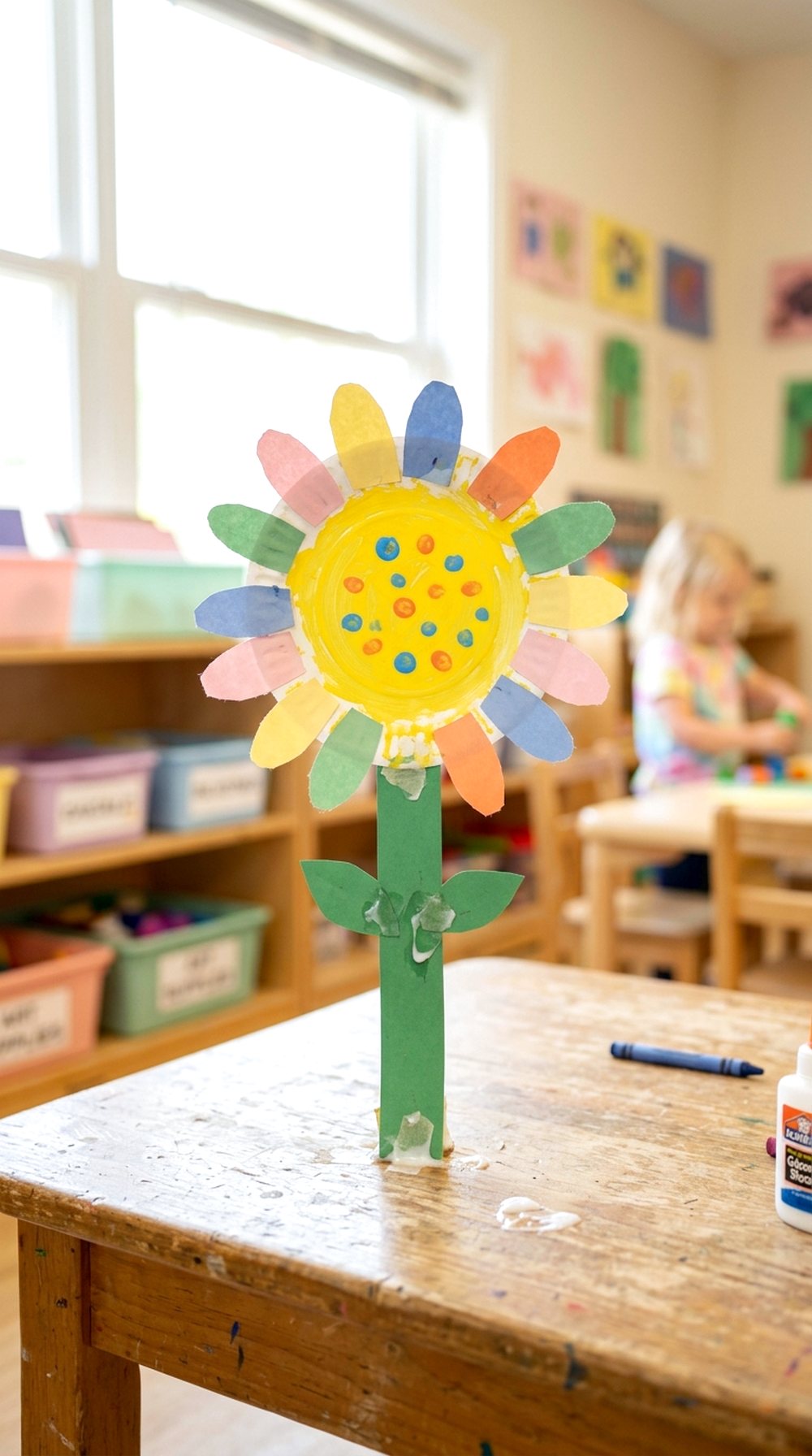 Paper Plate Flower