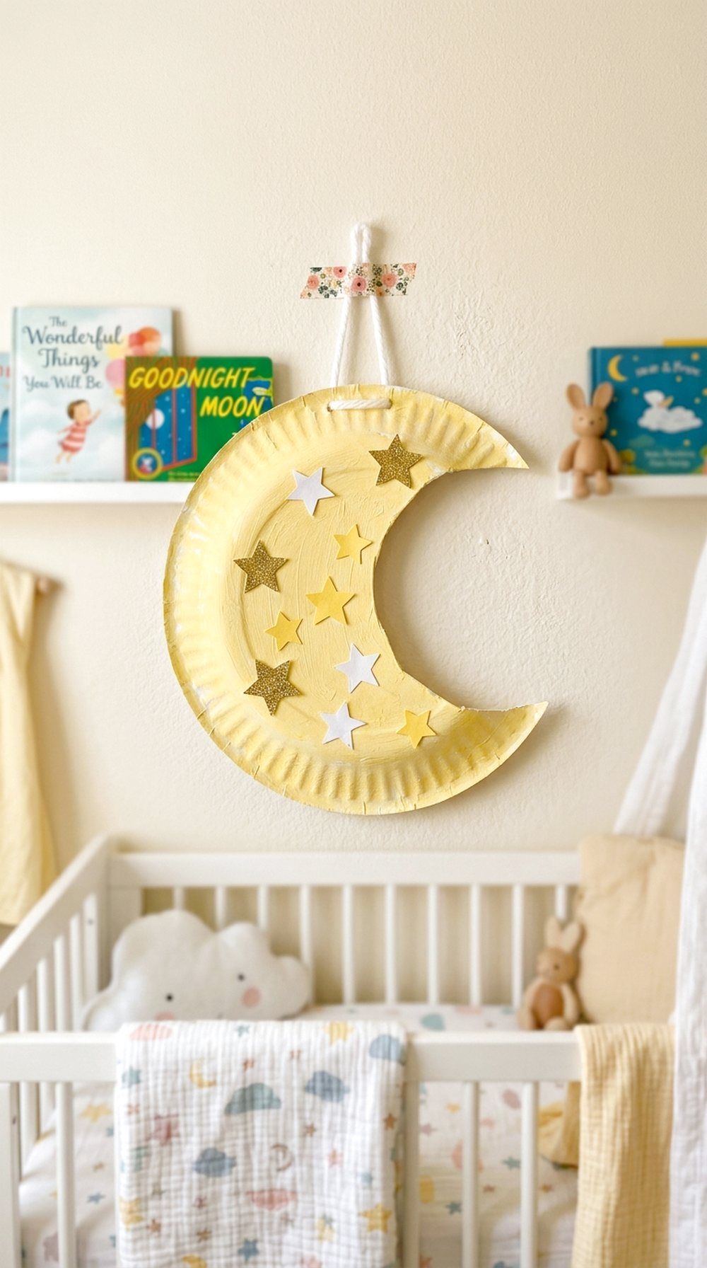 Paper Plate Moon