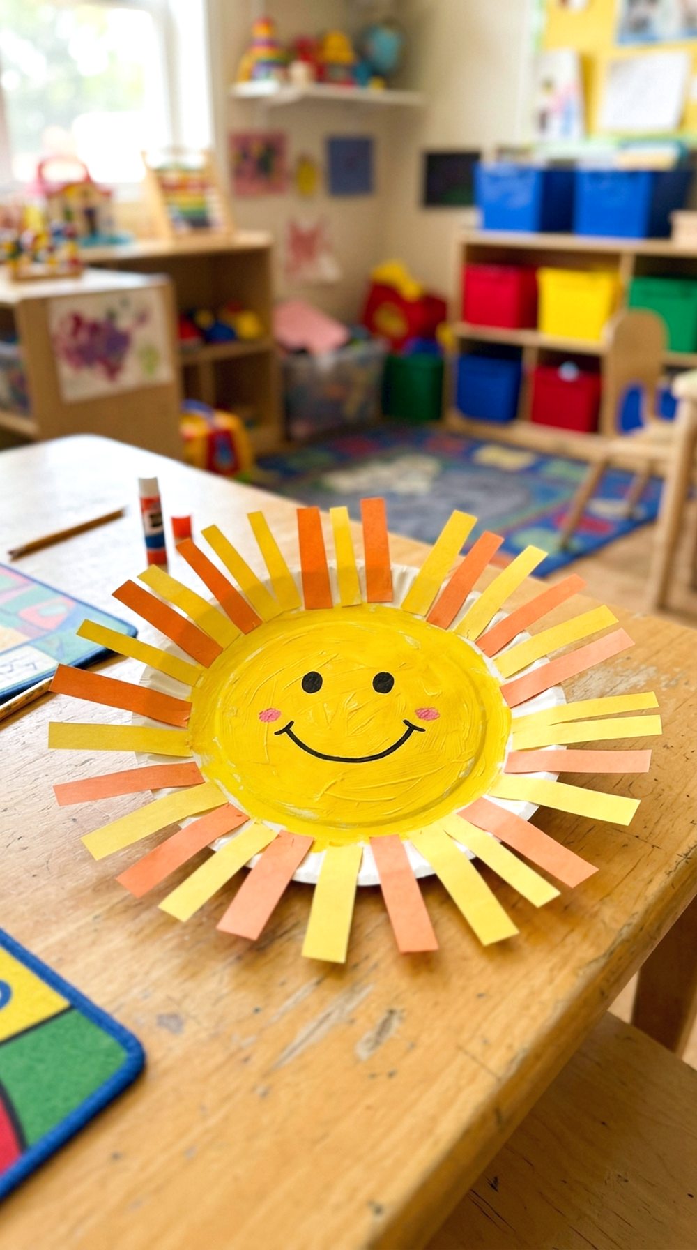 Paper Plate Sun Craft