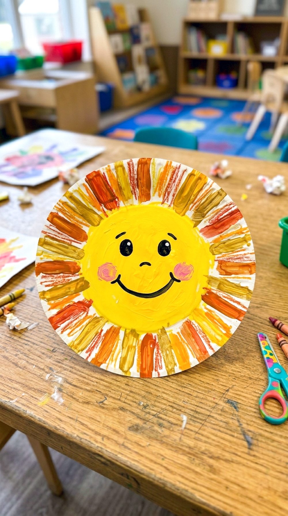 Paper Plate Sun