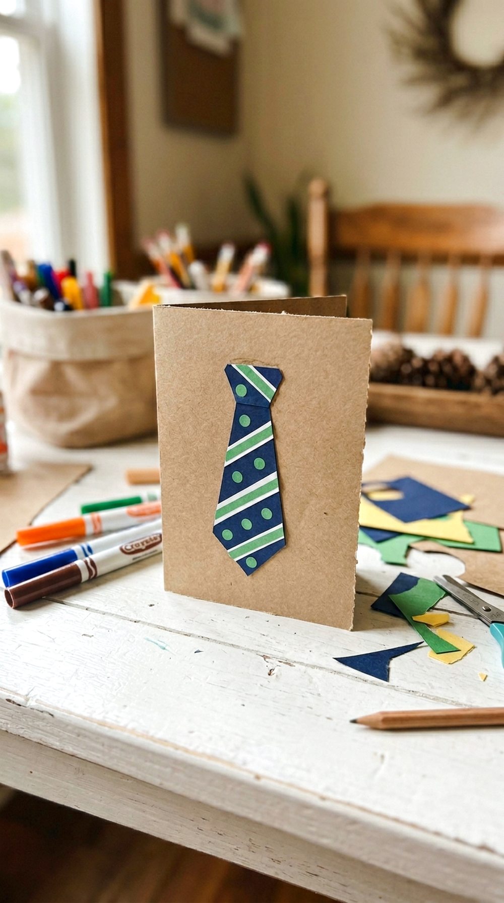 Paper Tie Card