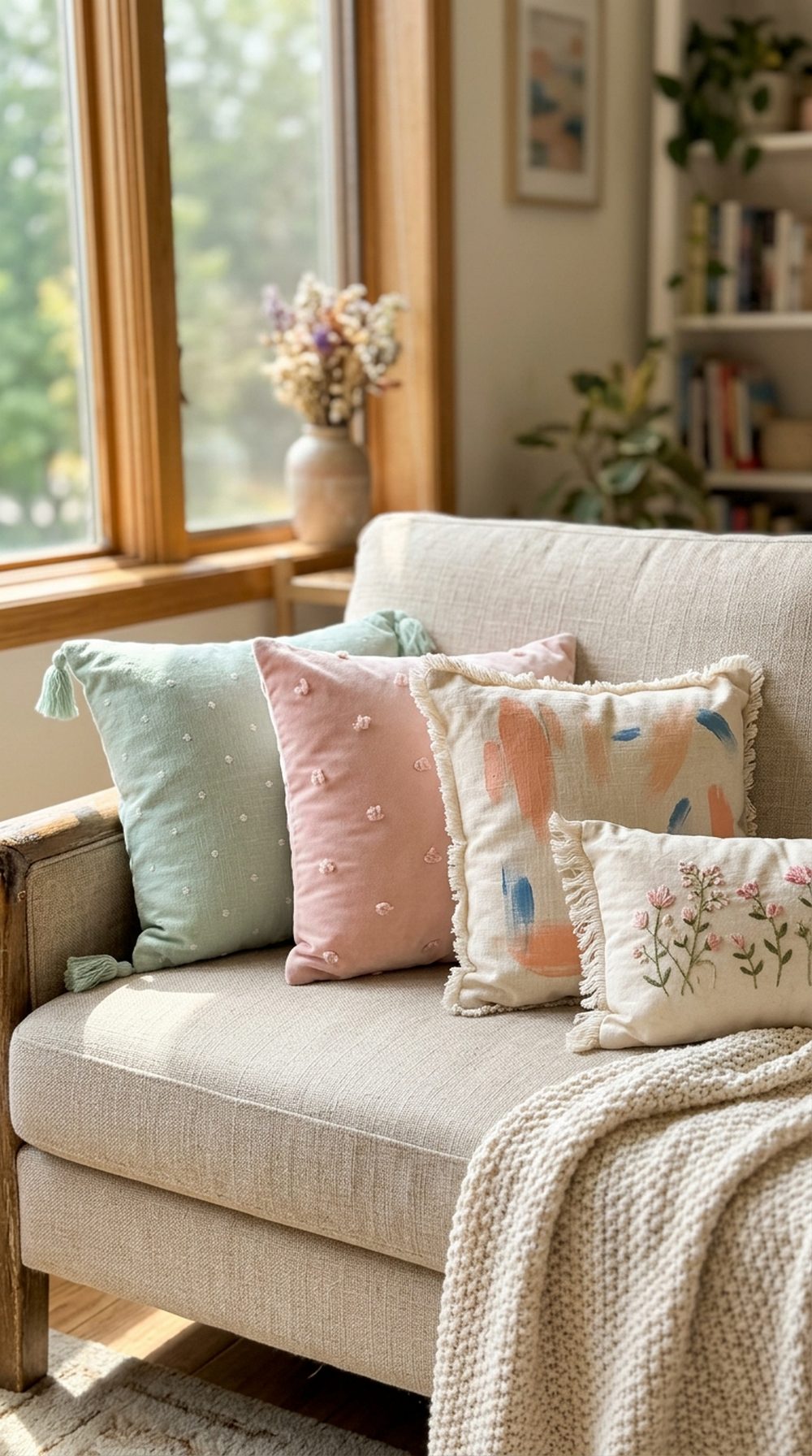 Pastel Throw Pillows