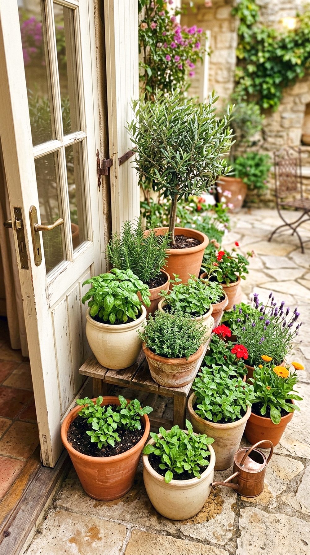Patio Container Garden