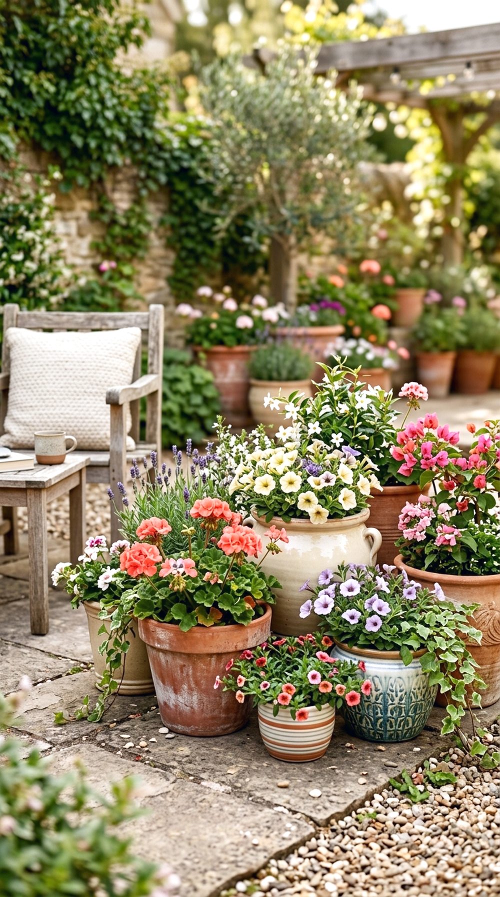 Patio Flower Pot Garden