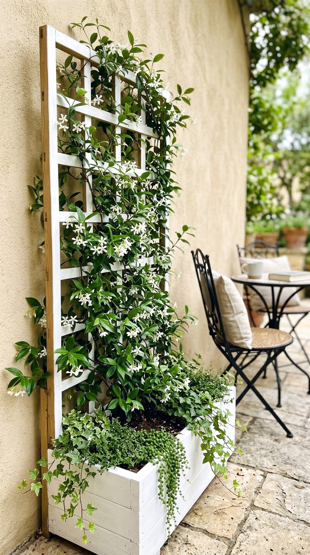 Patio Trellis Planter