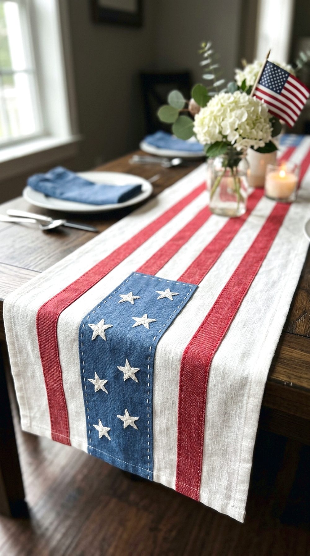Patriotic Table Runner