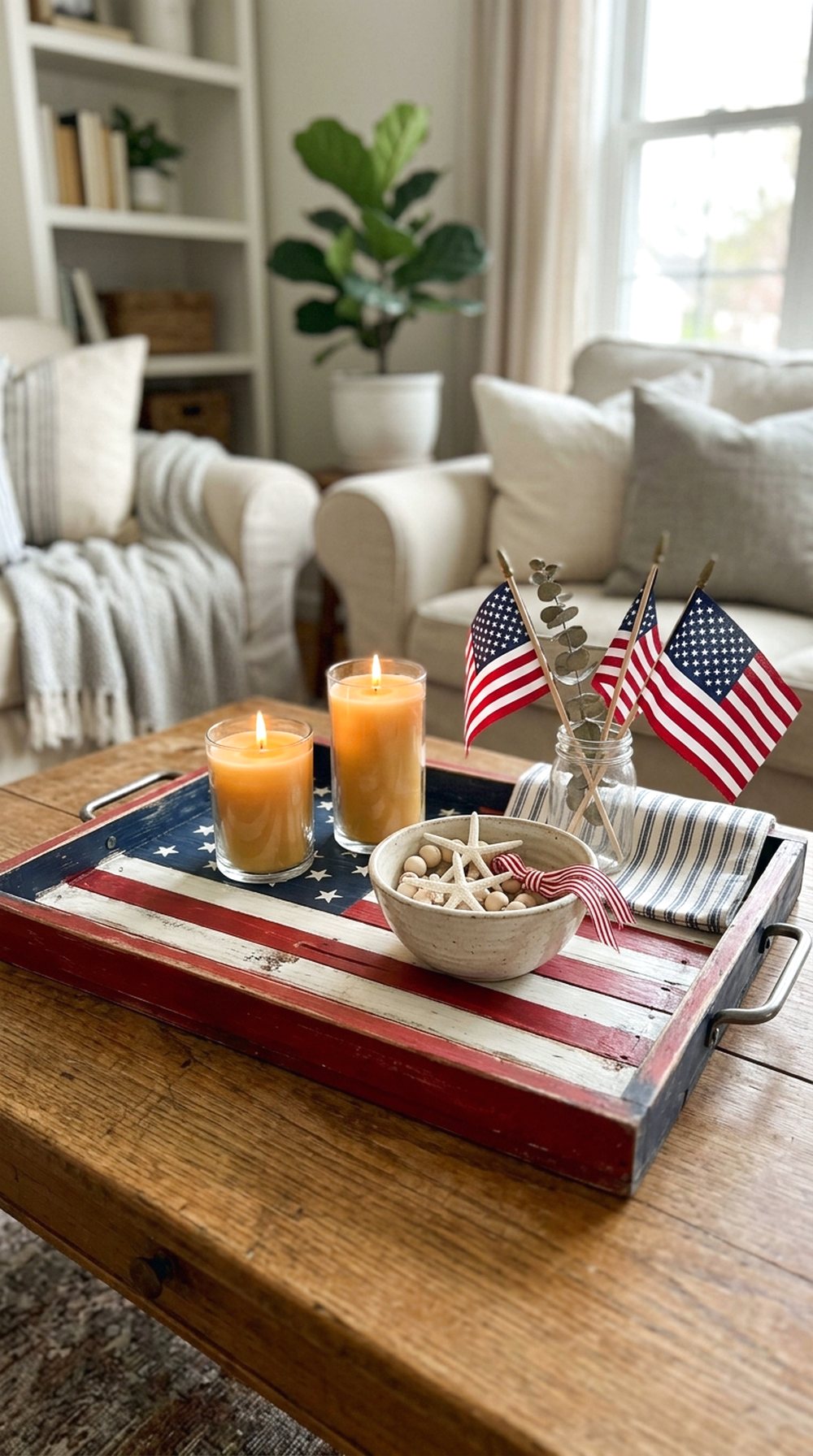 Patriotic Table Tray