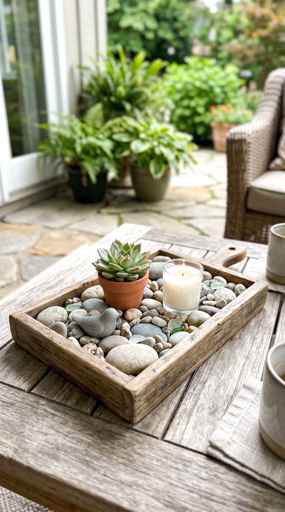 Pebble Garden Tray
