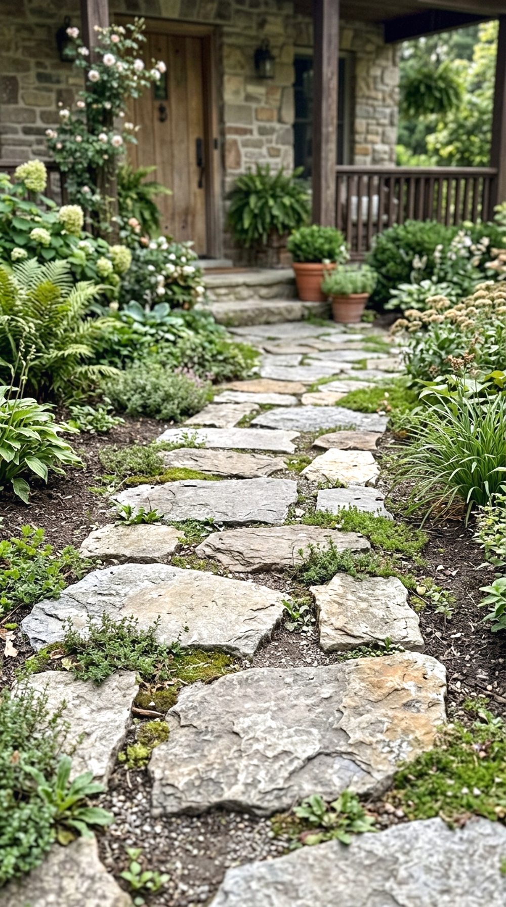 Pebble Mosaic Walkway