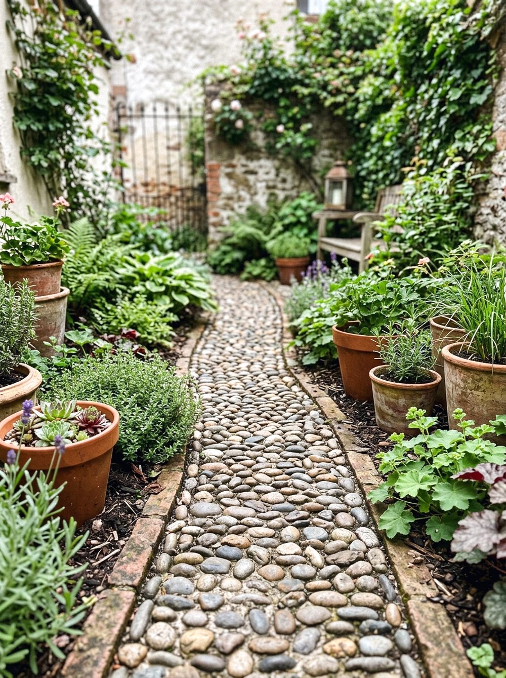 Pebble Path Garden