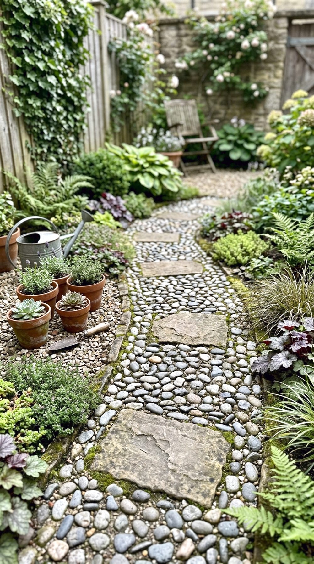 Pebble Path Garden