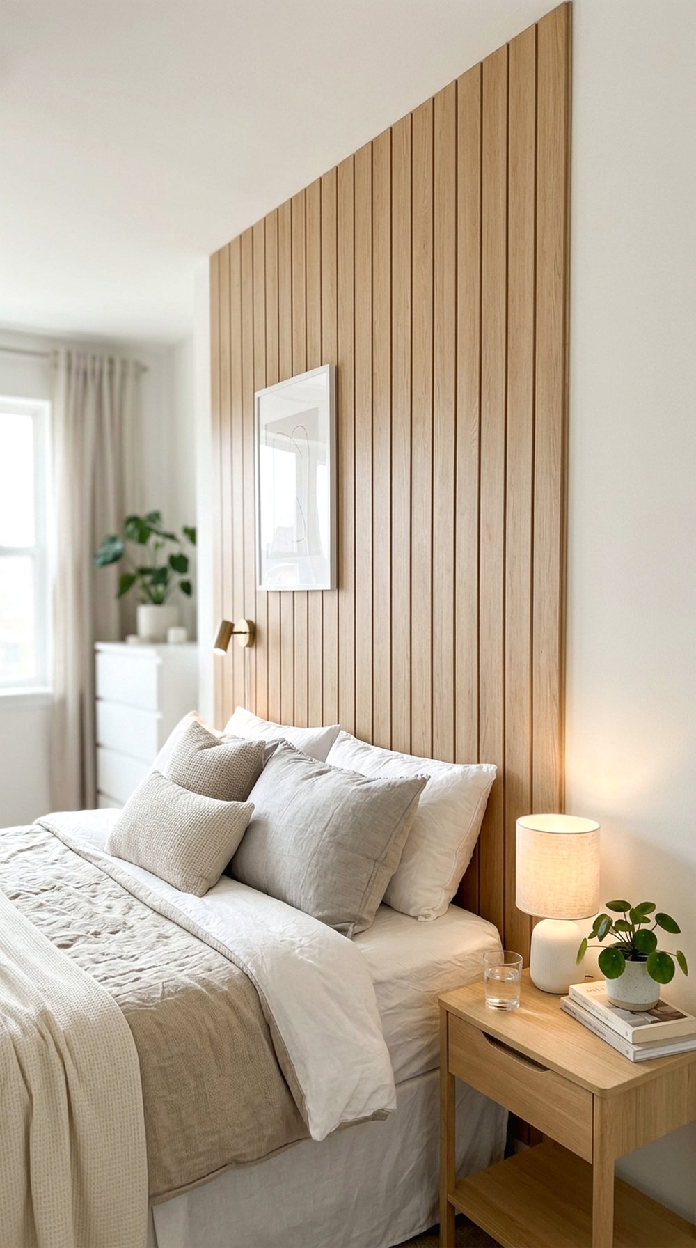Peel and Stick Headboard Wall