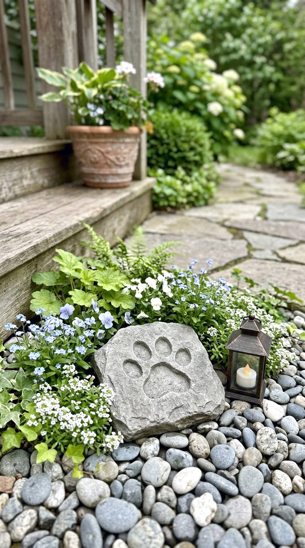 Pet Memorial Garden Corner