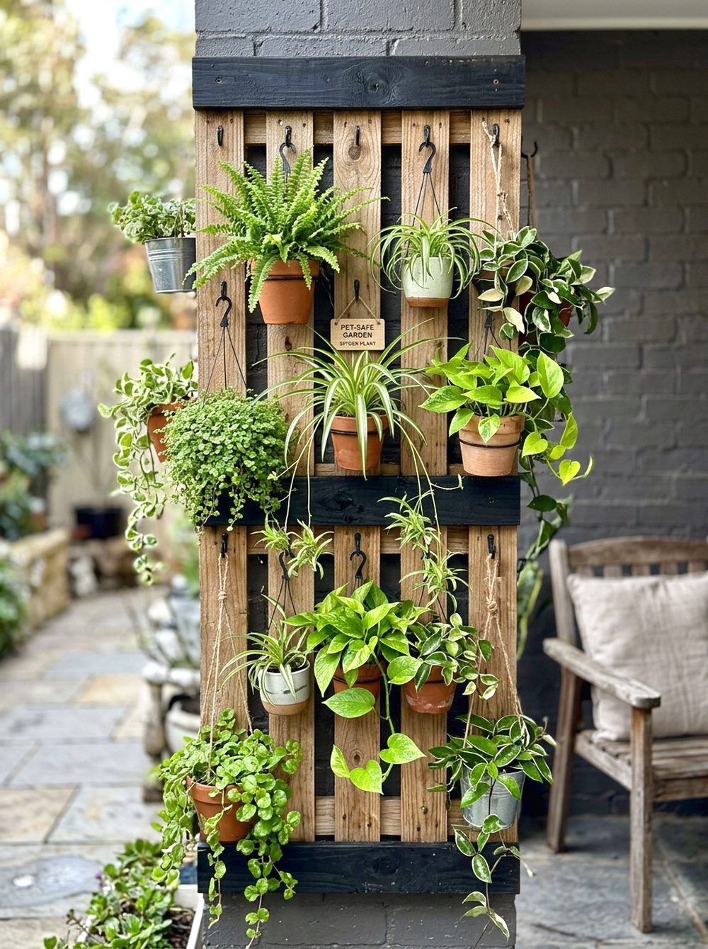 Pet-Safe Vertical Garden