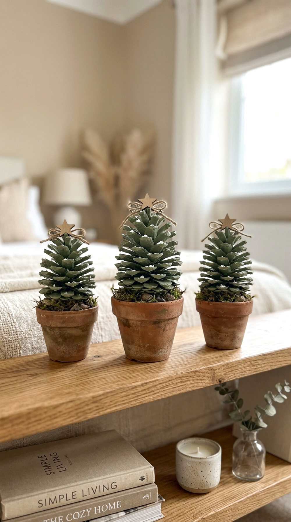 Pinecone Mini Trees