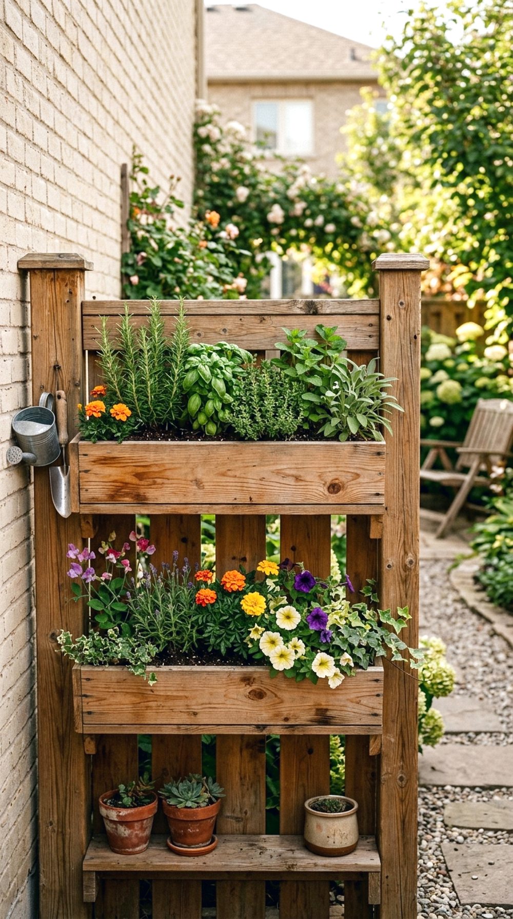 Planter Box Garden Fence