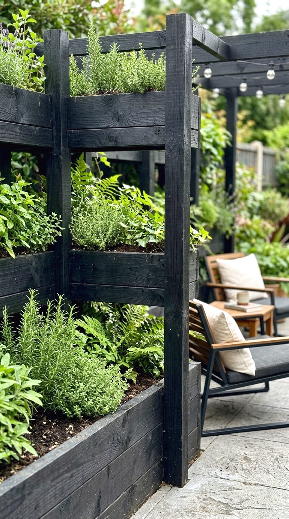 Planter Box Privacy Enclosure