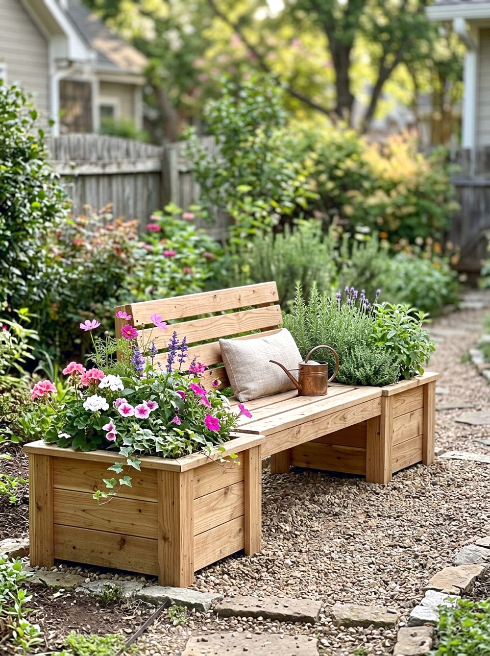 Planter Box Seating Corner