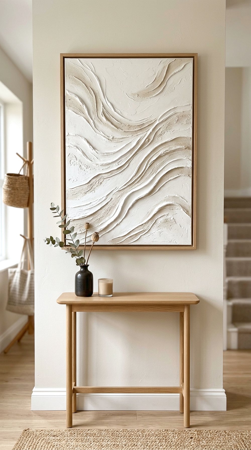 Plaster Canvas Wall Art