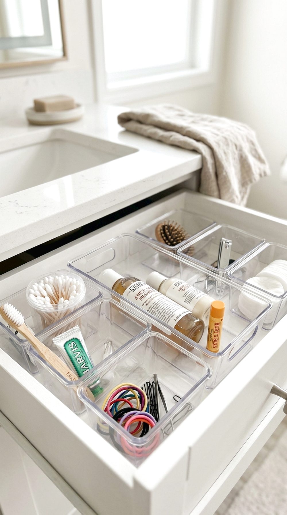 Plastic Drawer Bins