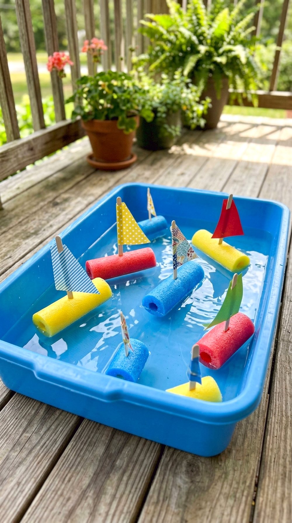 Pool Noodle Boats