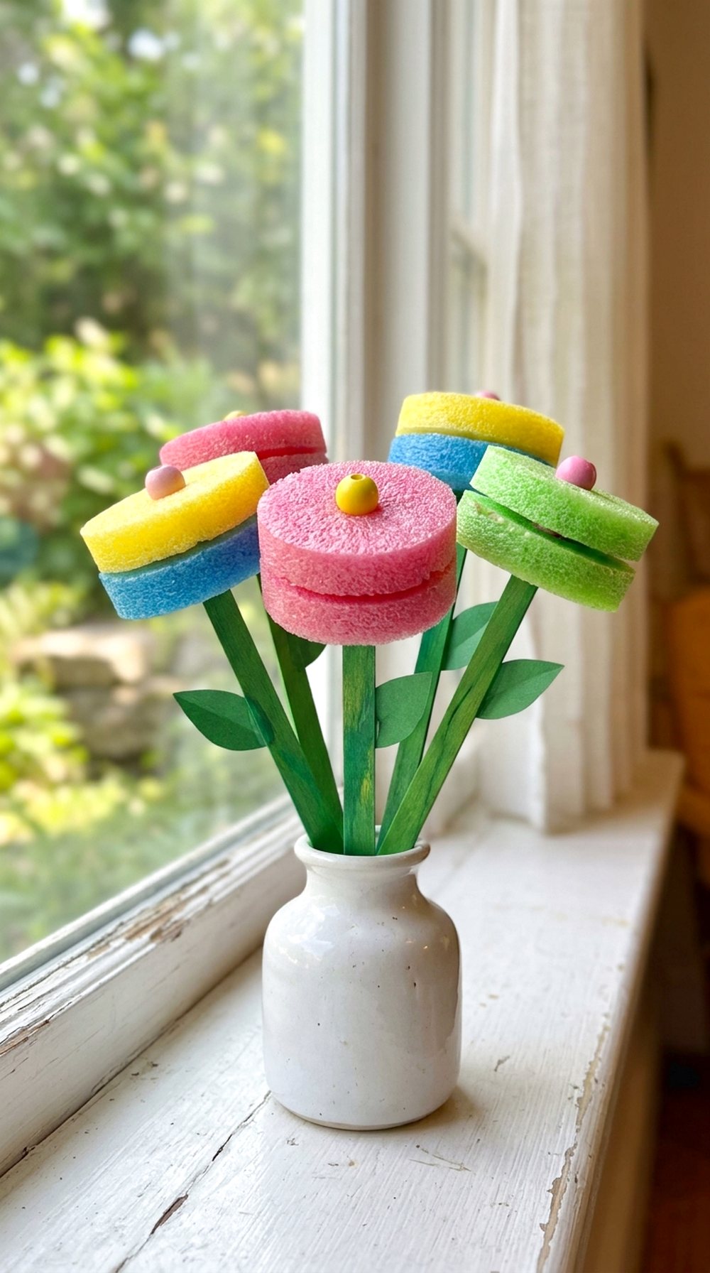 Pool Noodle Flowers