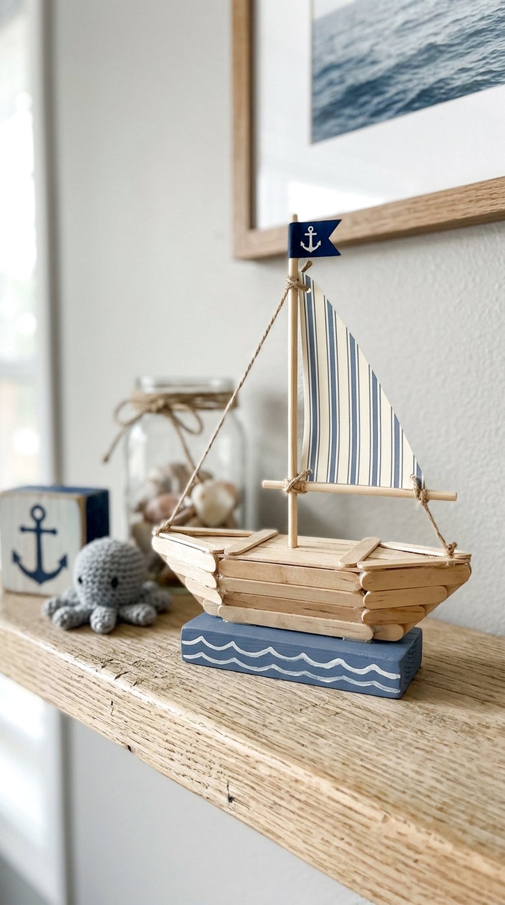 Popsicle Stick Boat