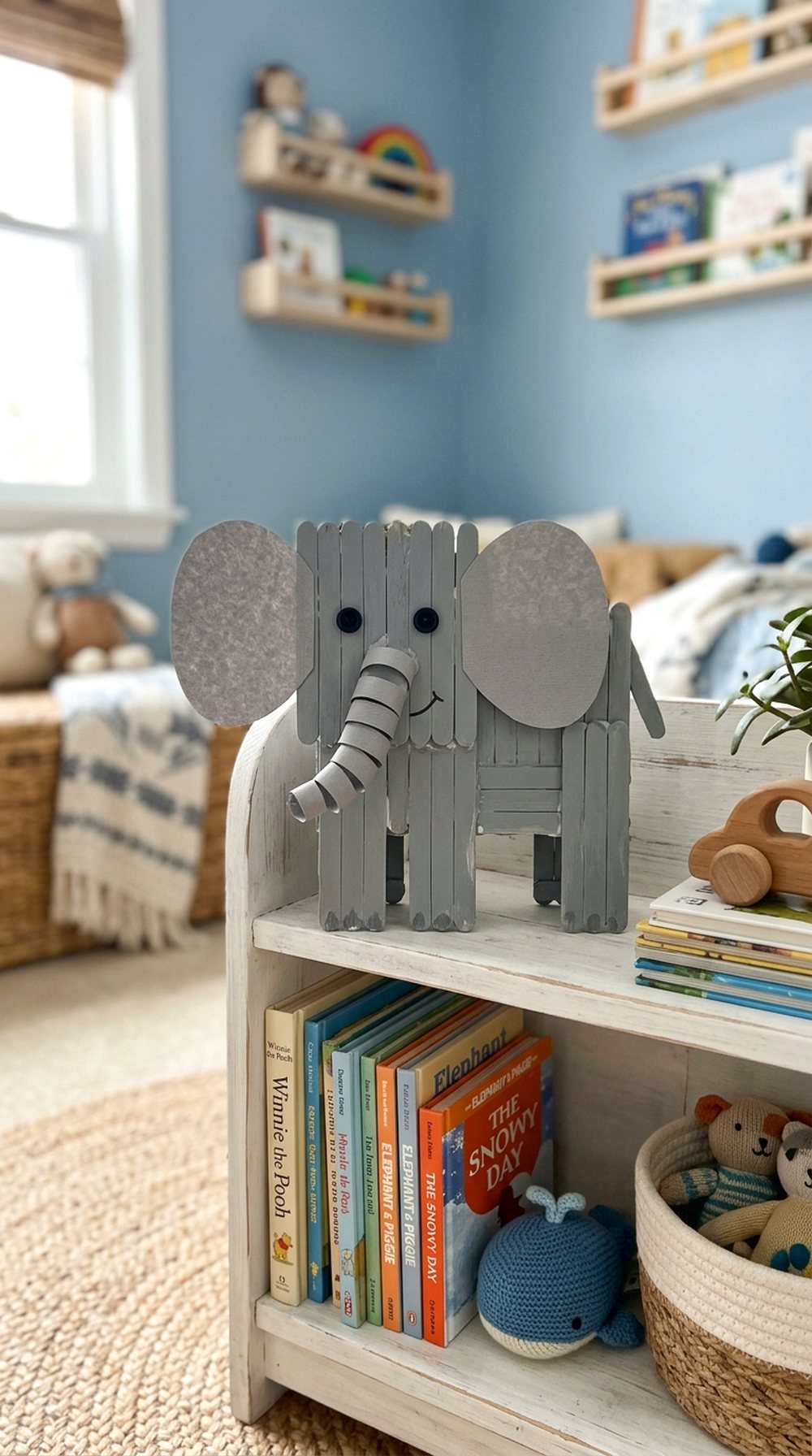 Popsicle Stick Elephant