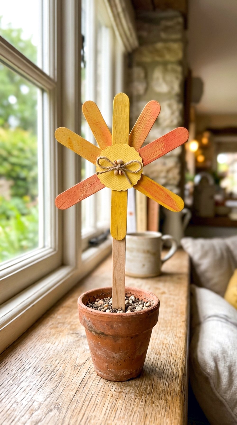 Popsicle Stick Flower