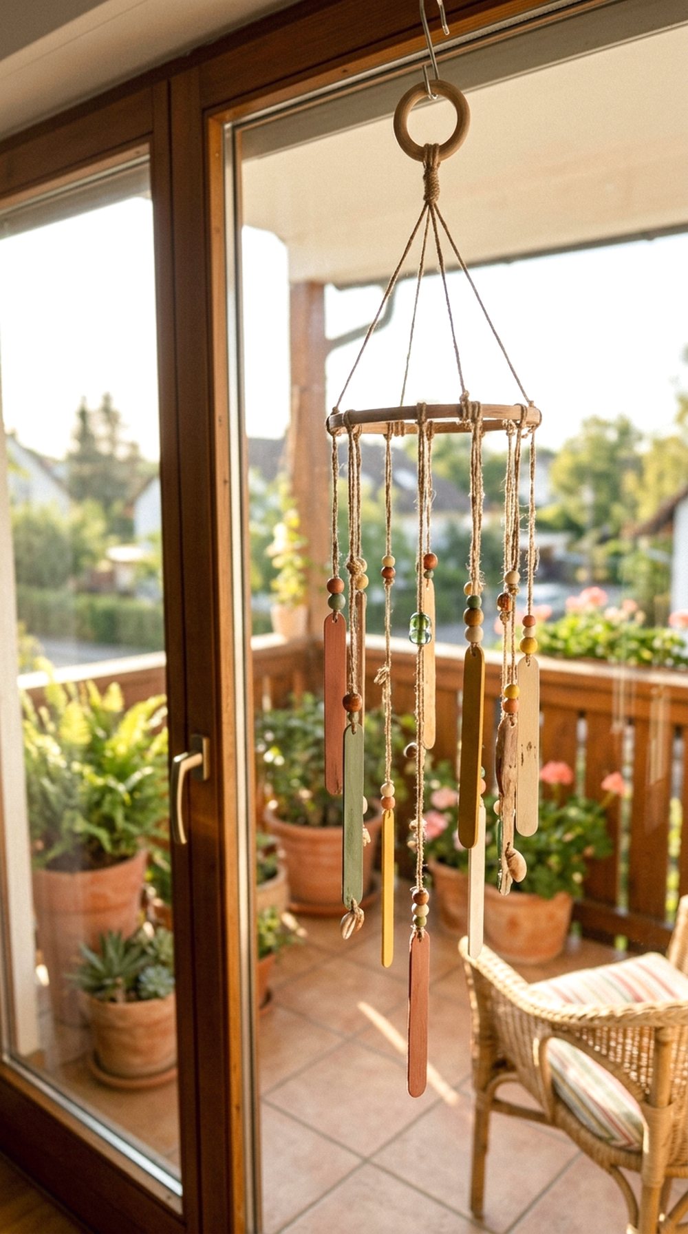 Popsicle Stick Hanging Mobile