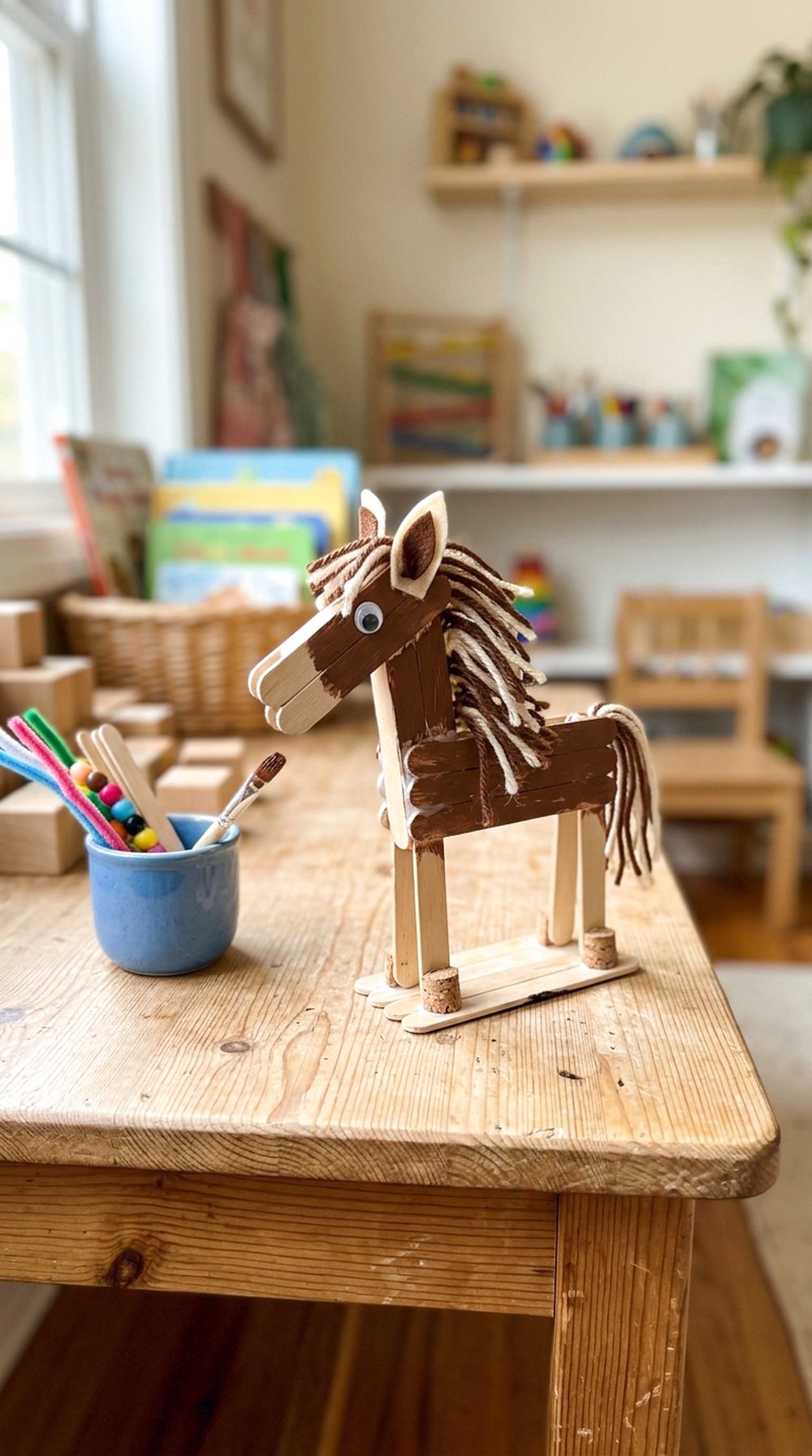 Popsicle Stick Horse