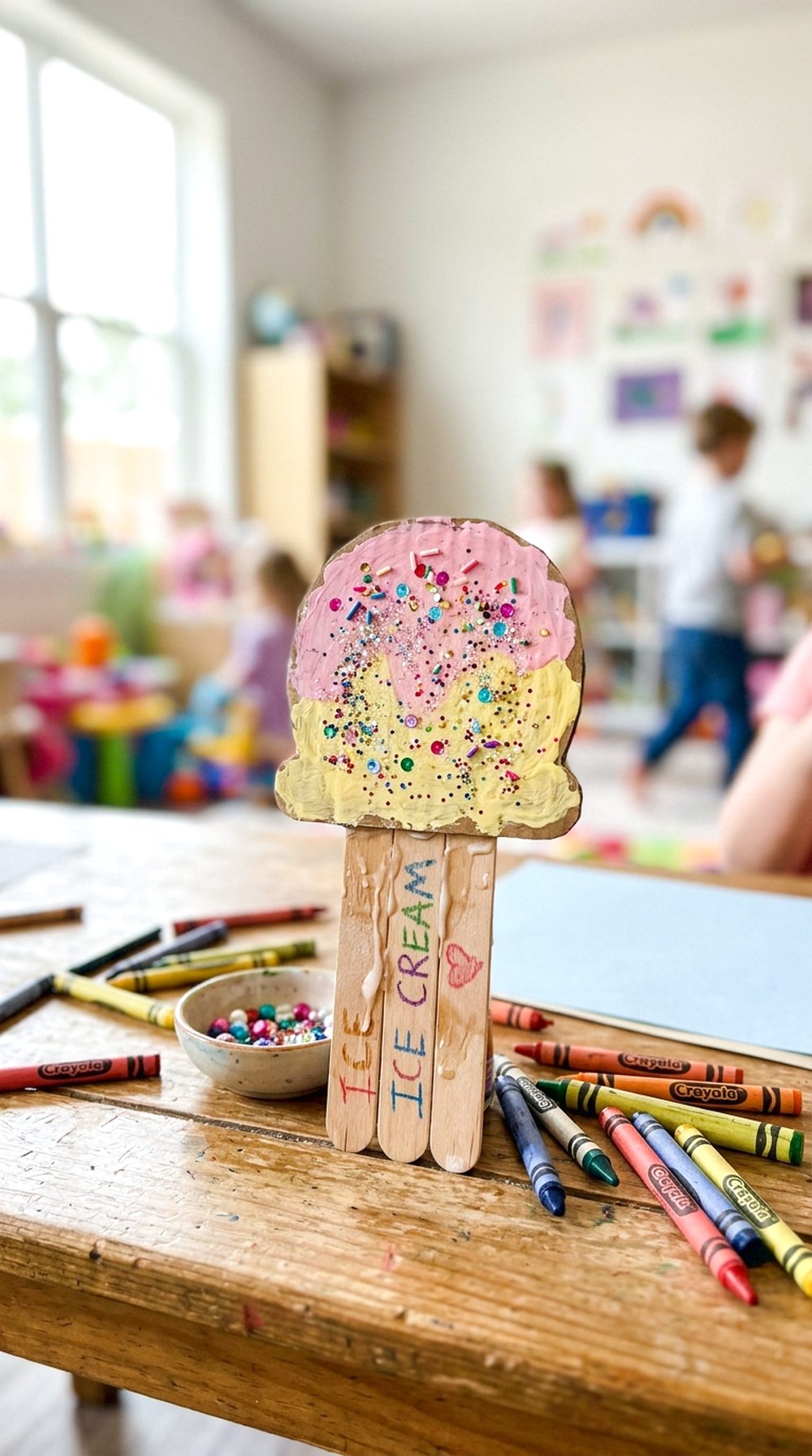 Popsicle Stick Ice Cream