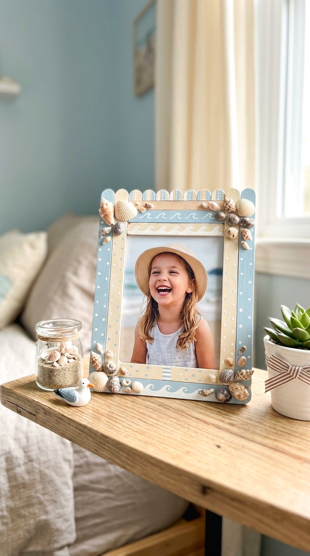 Popsicle Stick Photo Frame