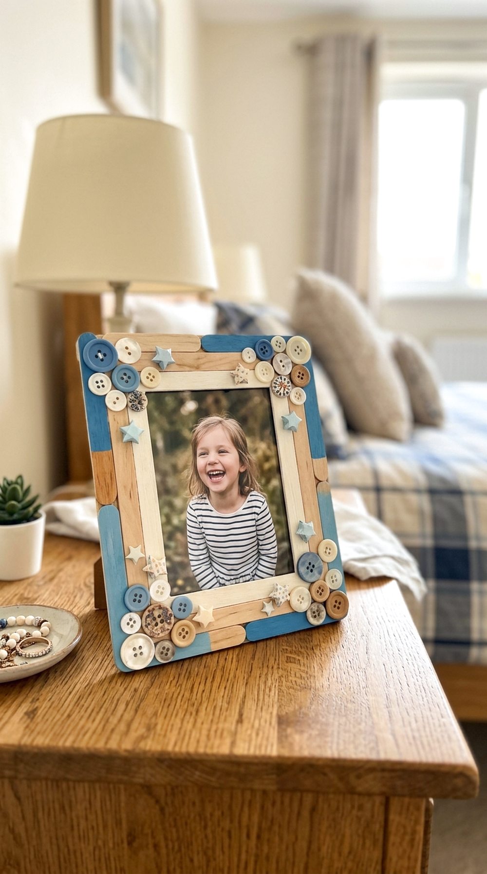 Popsicle Stick Picture Frame