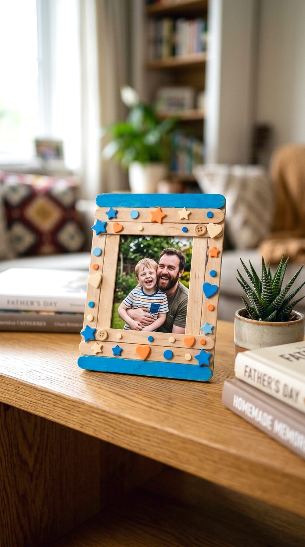 Popsicle Stick Picture Frame