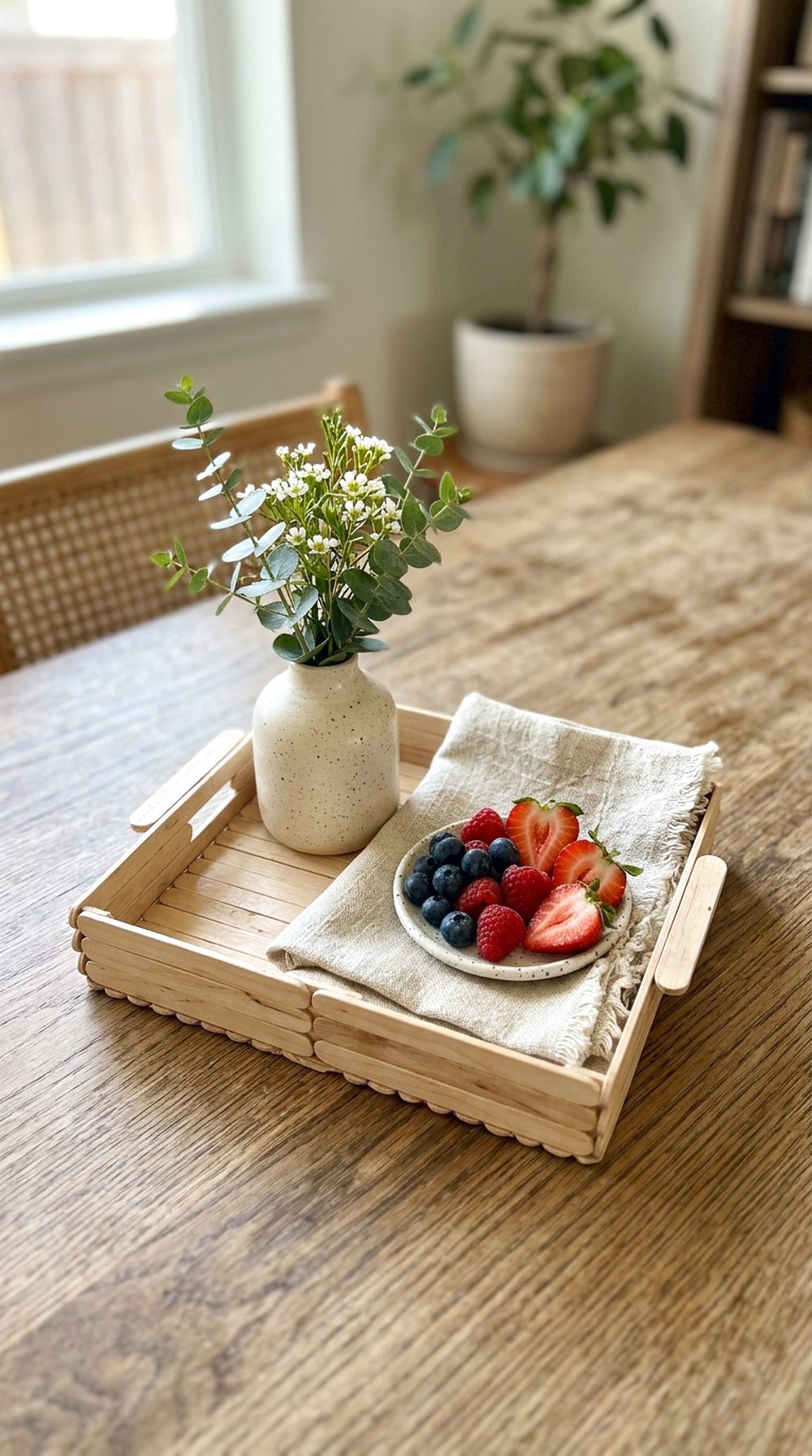Popsicle Stick Tray