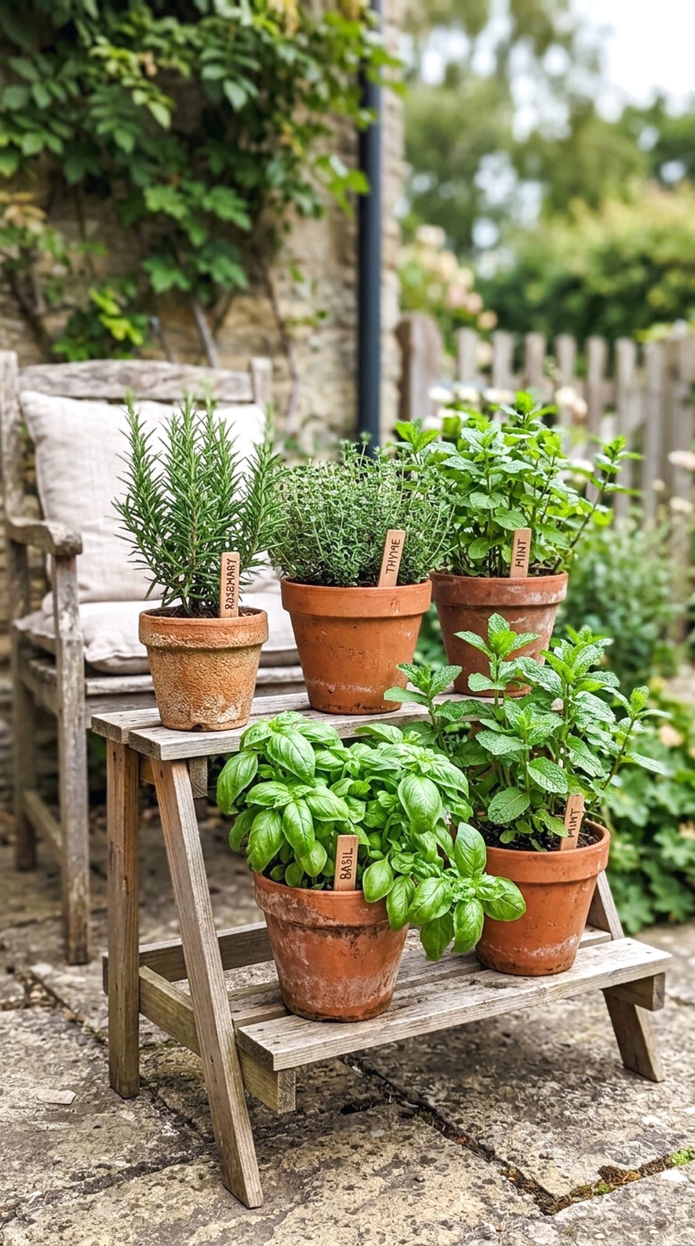 Potted Herb Corner