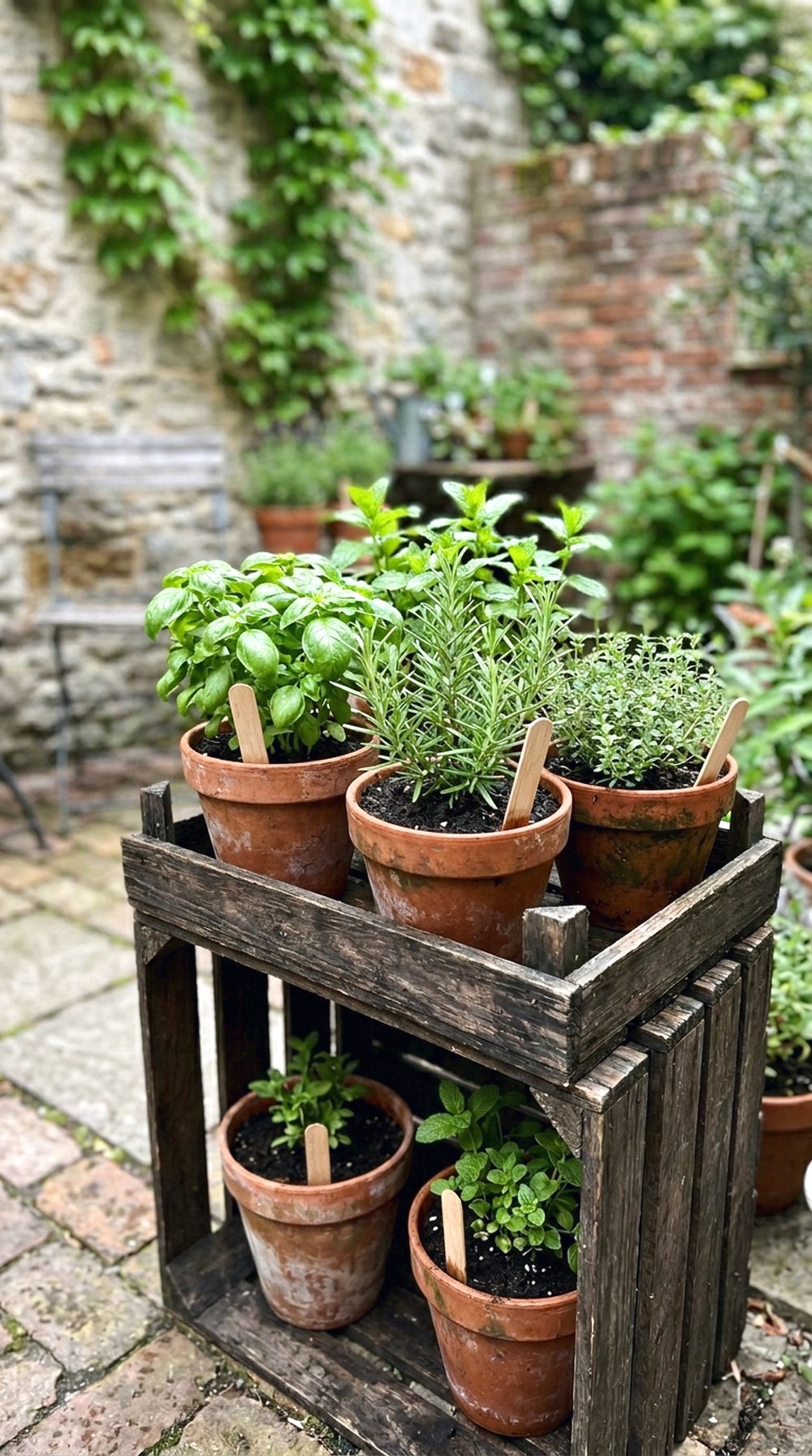 Potted Herb Corner