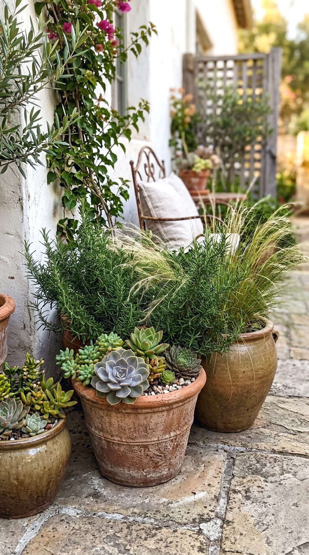Potted Patio Garden