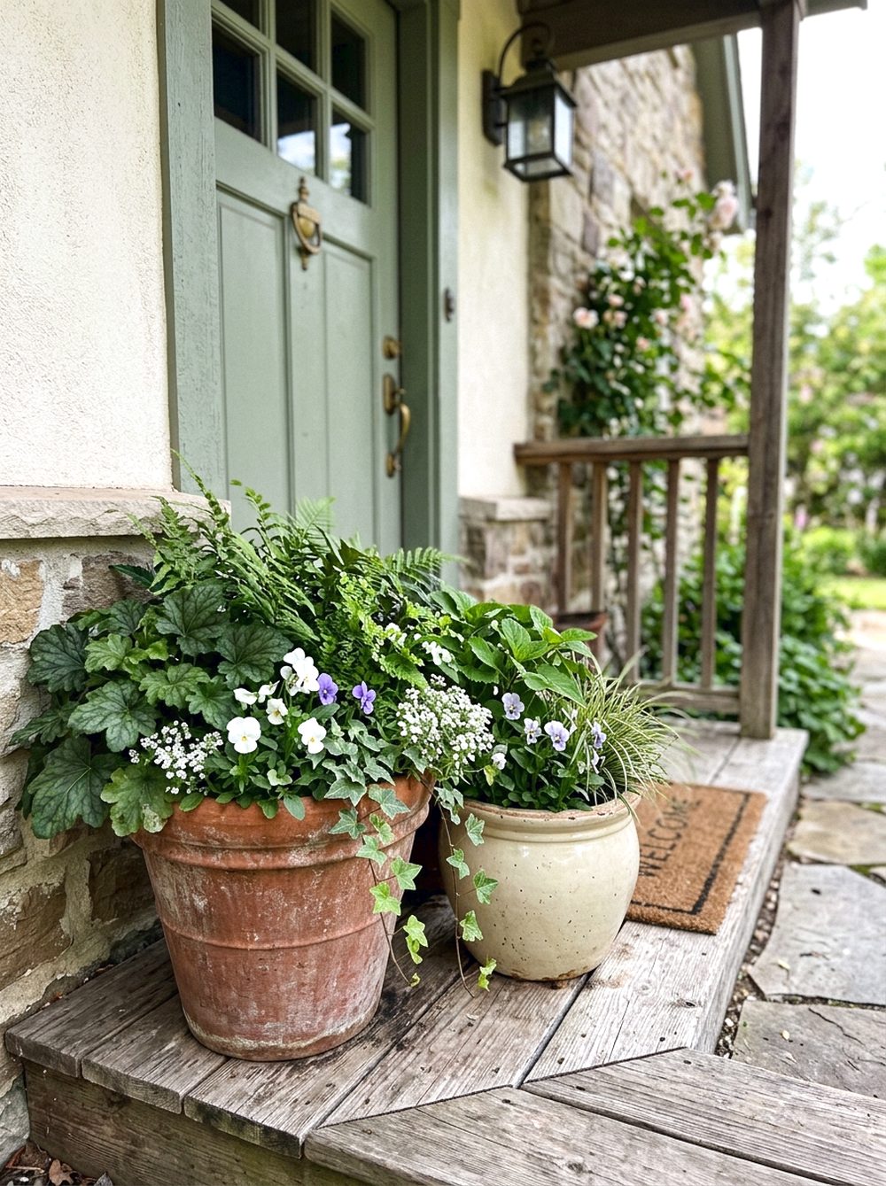 Potted Plant Entry Garden